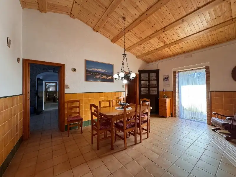 Comedor de Finca rústica en venta en Albons con Jardín privado, Terraza y Trastero