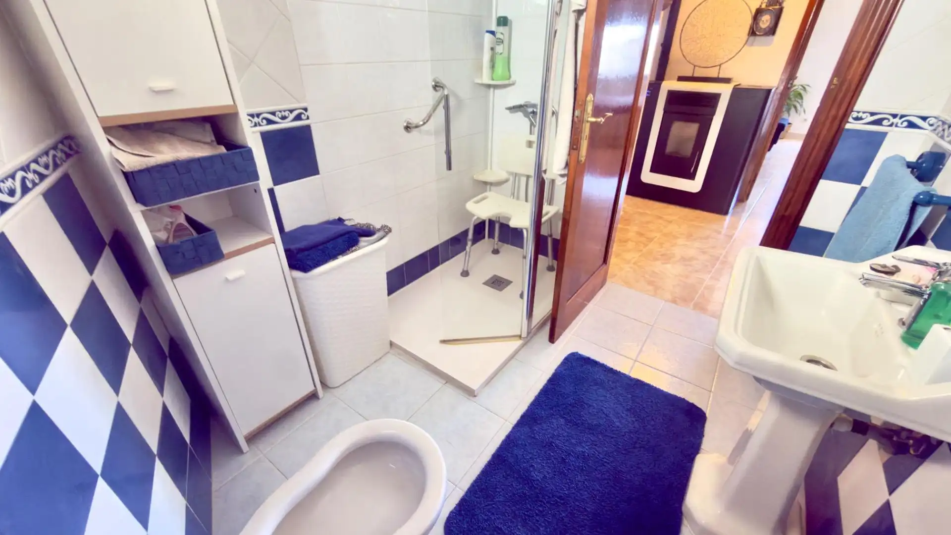 Bathroom of Houses for sale in Ribeira  with Heating, Private garden and Terrace