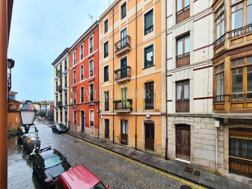 Exterior view of Flat for sale in Gijón   with Heating and Alarm