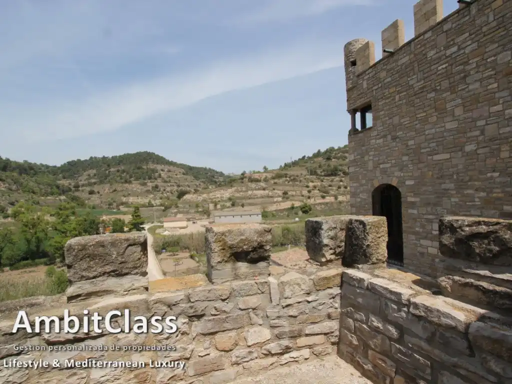 Vista exterior de Casa o xalet en venda en Vallfogona de Riucorb amb Calefacció, Jardí privat i Terrassa