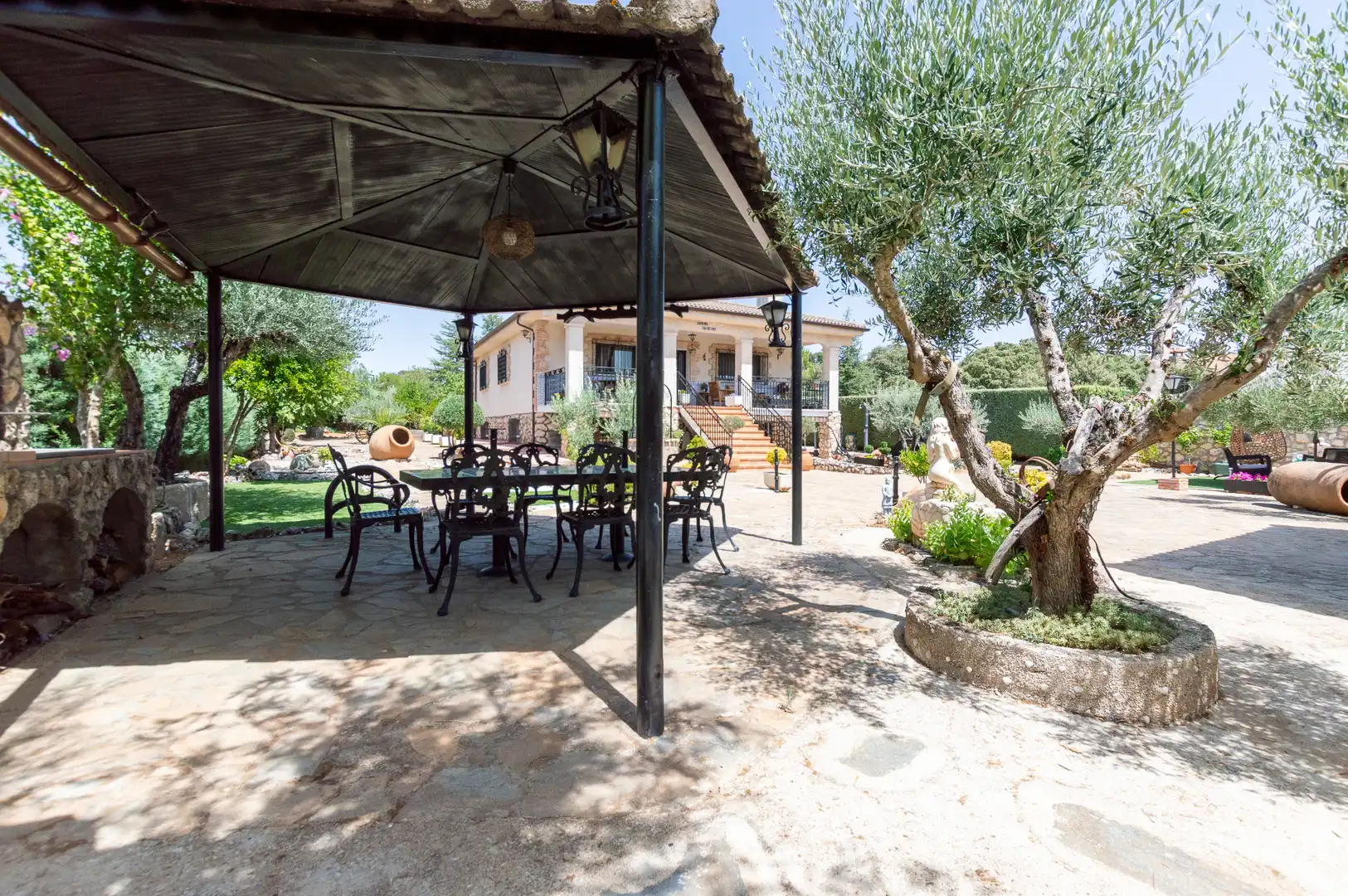 Terraza de Casa o chalet en venta en Hontoba con Calefacción, Jardín privado y Terraza