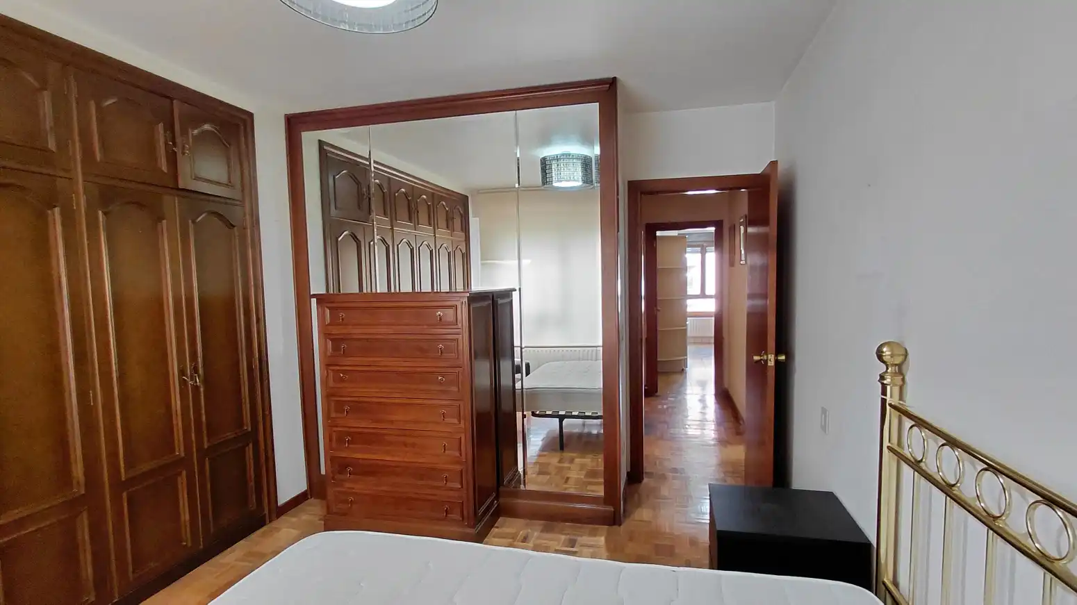 Bedroom of Flat for rent in Burlada / Burlata  with Heating