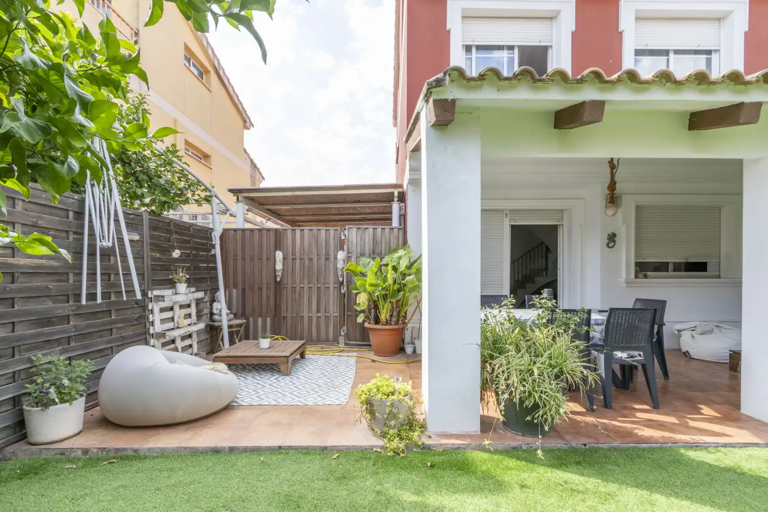 Terrace of Houses for sale in Moncada  with Air Conditioner, Heating and Private garden
