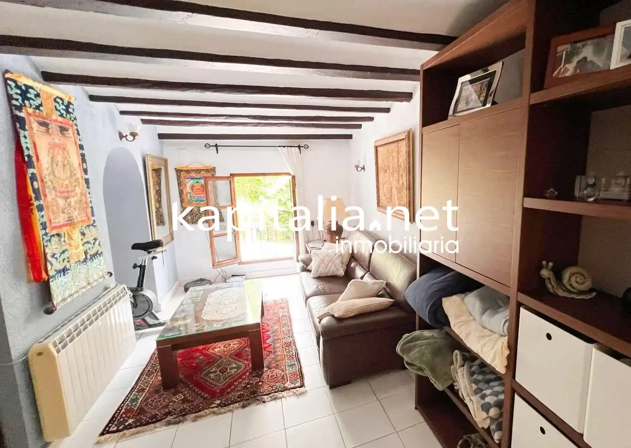 Sala de estar de Casa o chalet en venta en Xàtiva con Terraza, Trastero y Piscina