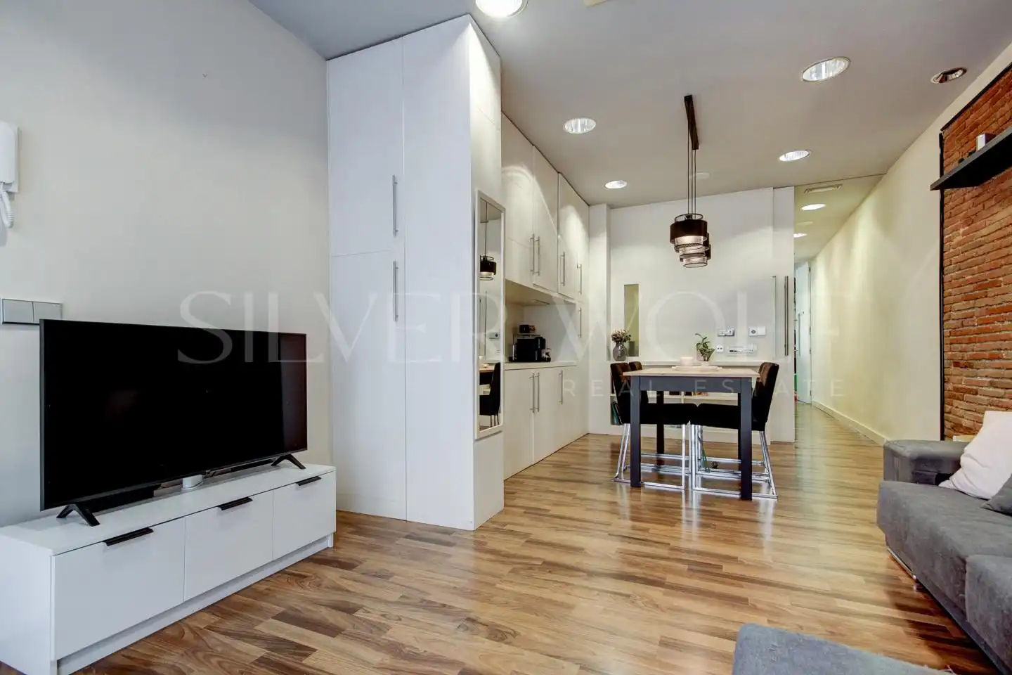 Sala de estar de Planta baja en venta en Sentmenat con Aire acondicionado, Parquet y Alarma