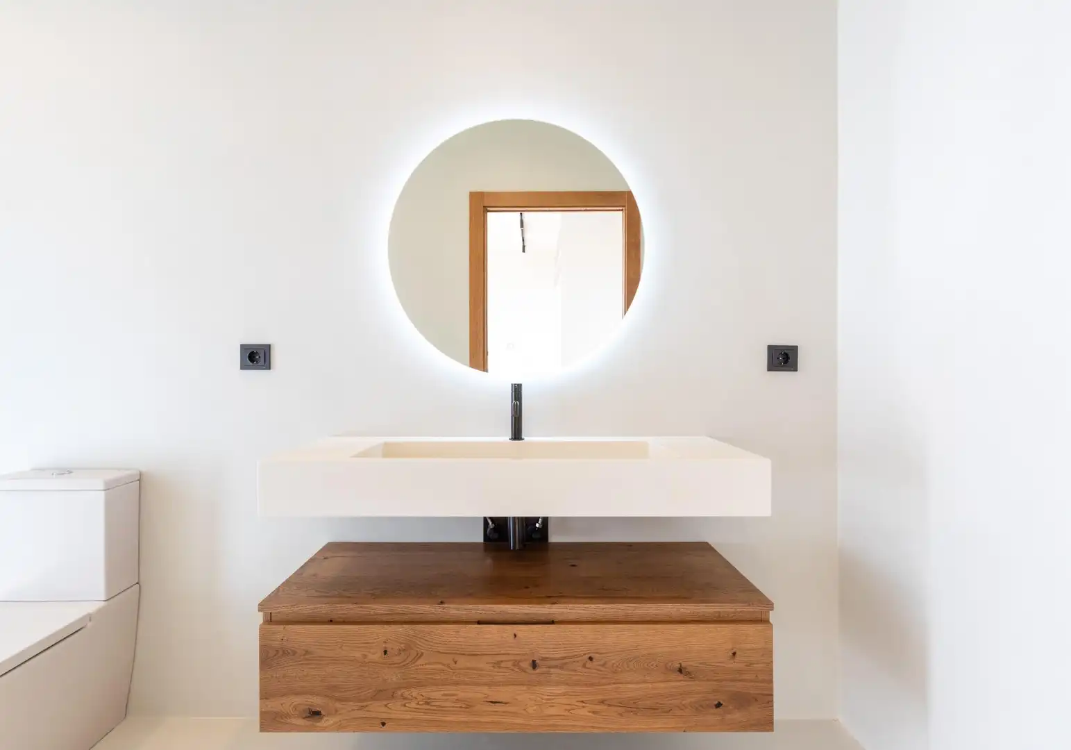 Baño de Casa o chalet en venta en L'Ampolla con Aire acondicionado, Calefacción y Jardín privado