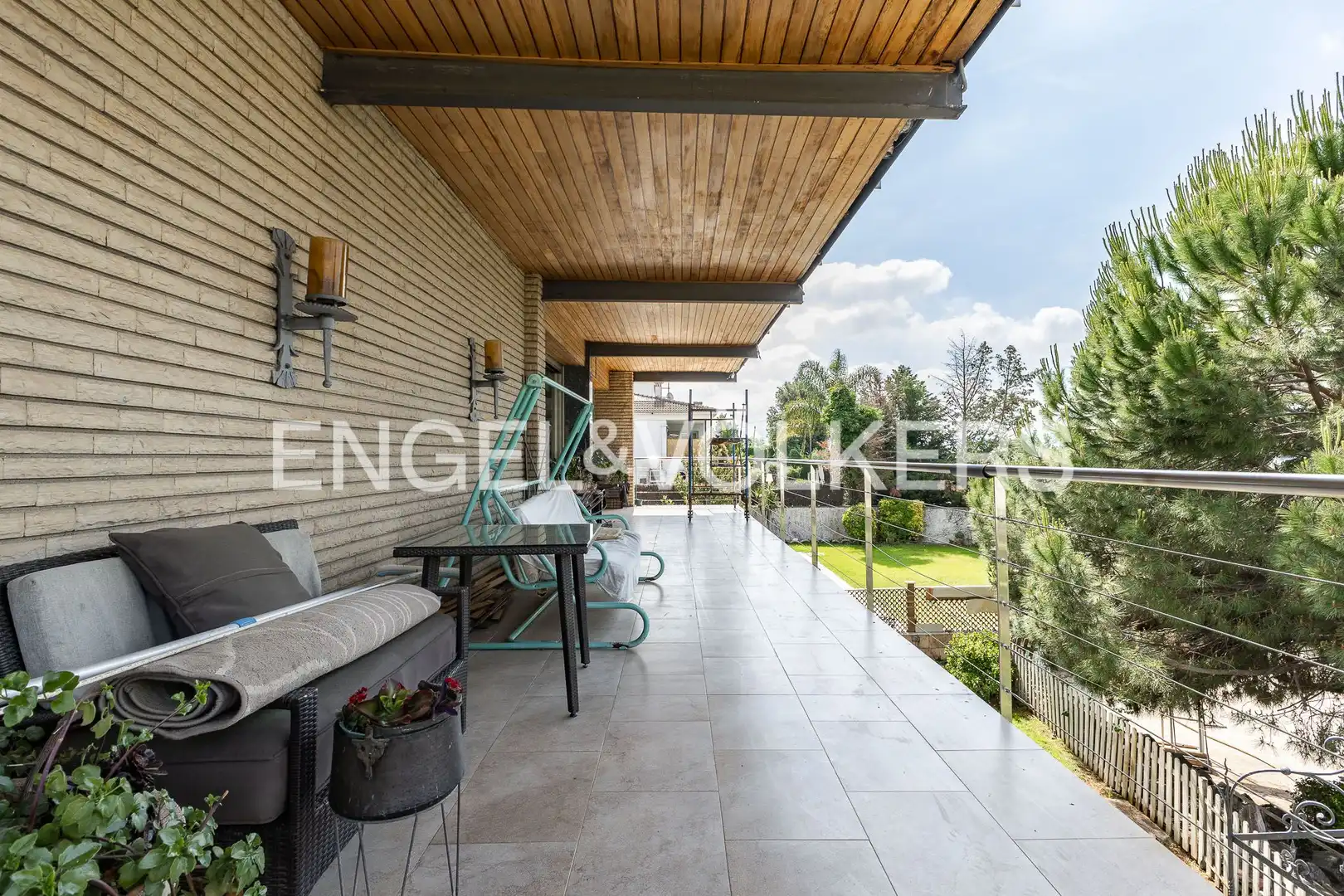 Terraza de Casa o chalet en venta en Canovelles con Aire acondicionado, Calefacción y Jardín privado