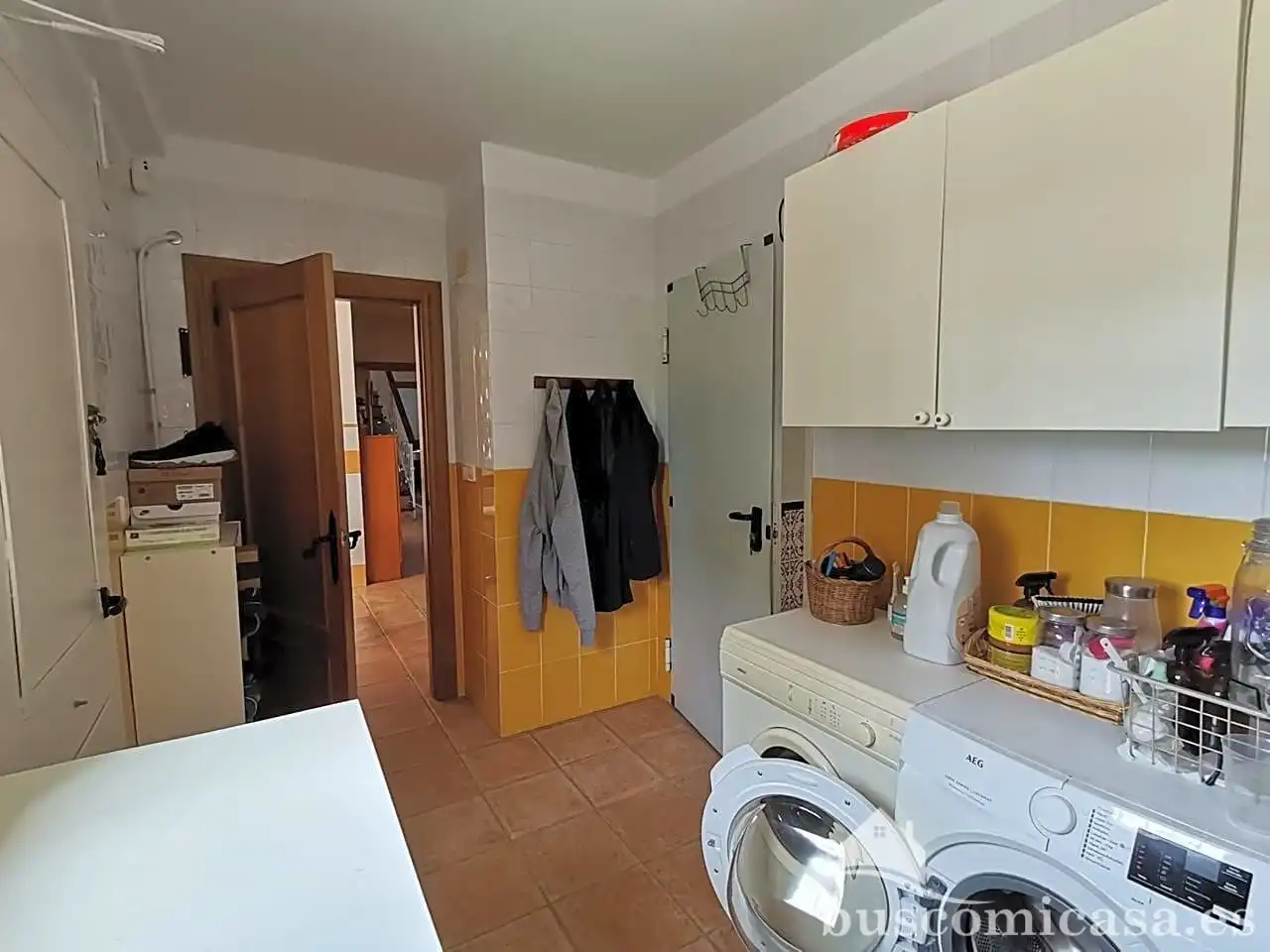Cocina de Casa o chalet en venta en Linares con Aire acondicionado, Calefacción y Jardín privado
