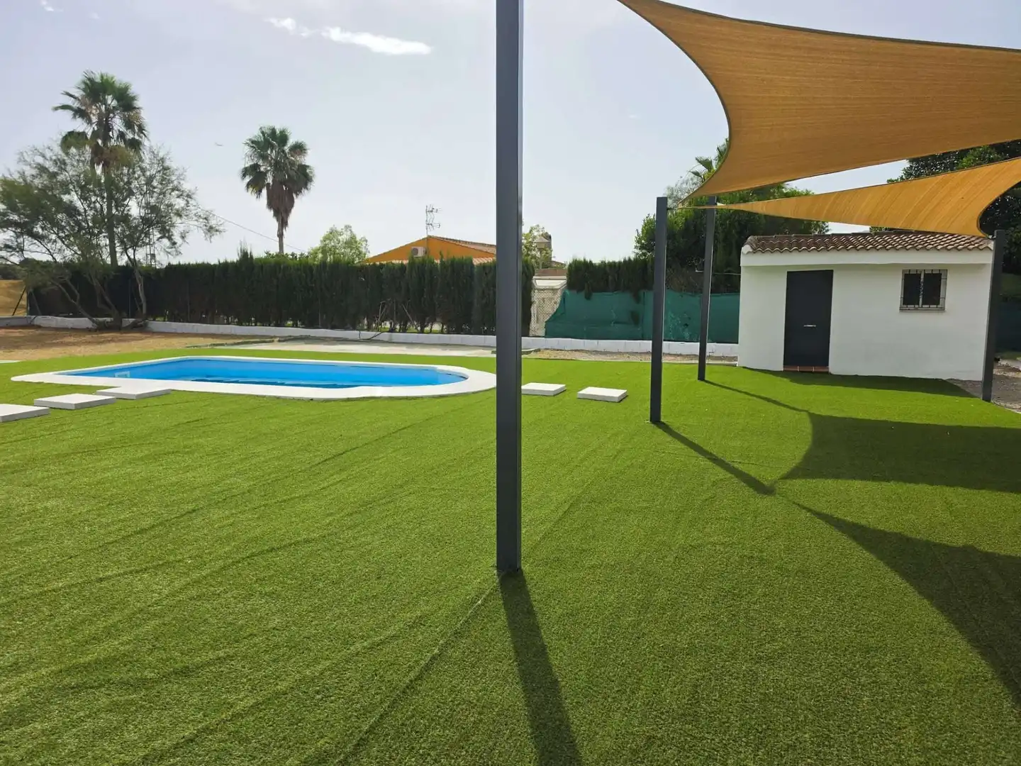 Schwimmbecken von Country house zum Verkauf in Cártama mit Klimaanlage, Privatgarten und Schwimmbad