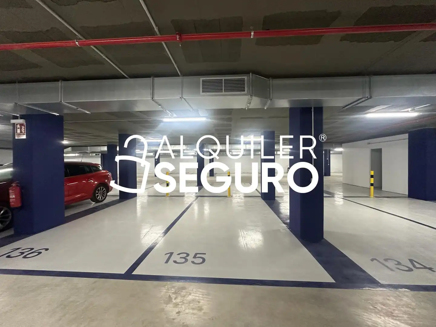 Parking of Flat for rent in Quart de Poblet  with Air Conditioner, Heating and Terrace