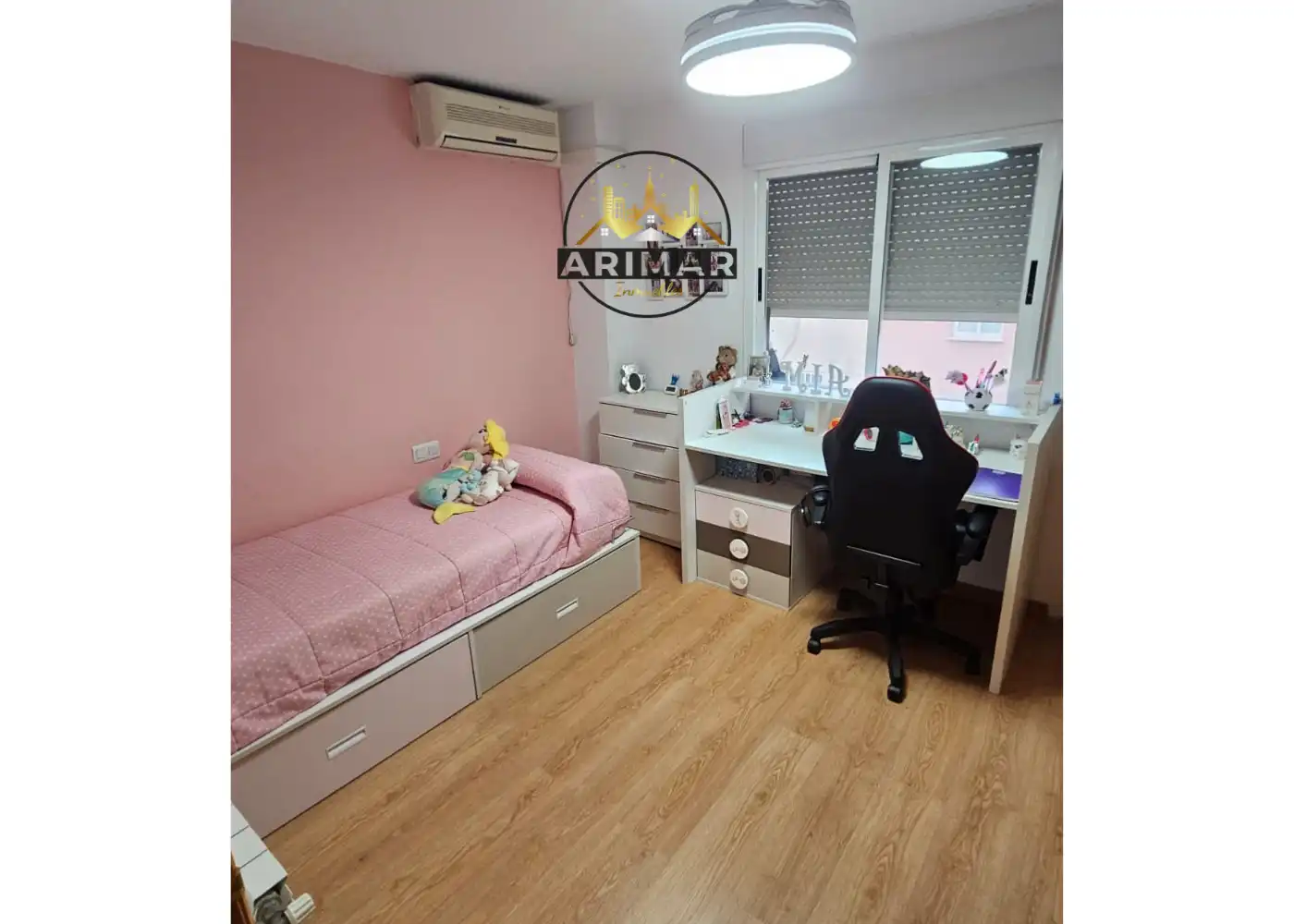 Schlafzimmer von Einfamilien-Reihenhaus zum Verkauf in Castellón de la Plana / Castelló de la Plana mit Klimaanlage, Heizung und Terrasse