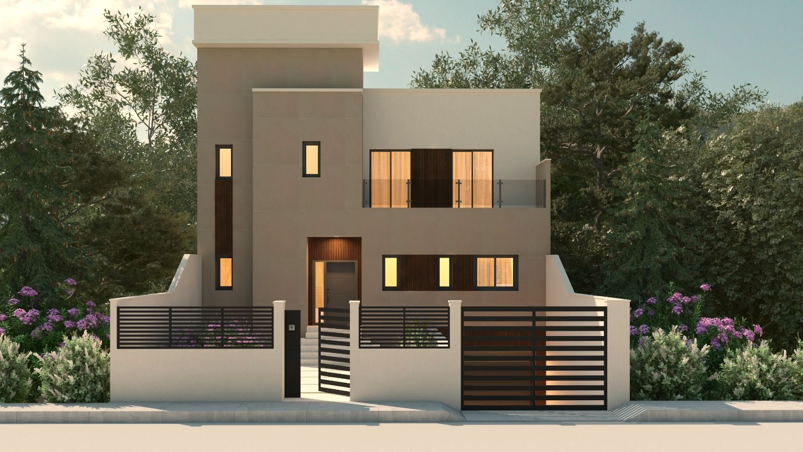 Exterior view of Single-family semi-detached for sale in Boadilla del Monte