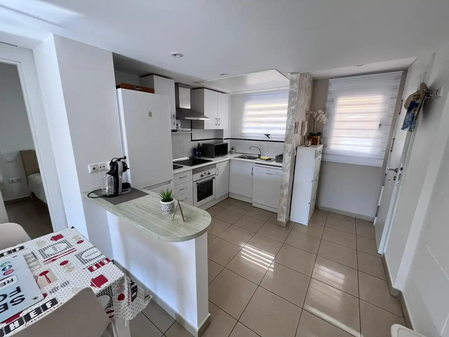Cocina de Apartamento en venta en Orihuela con Aire acondicionado, Terraza y Piscina