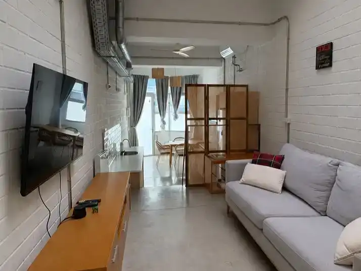 Sala de estar de Piso en venta en  Madrid Capital