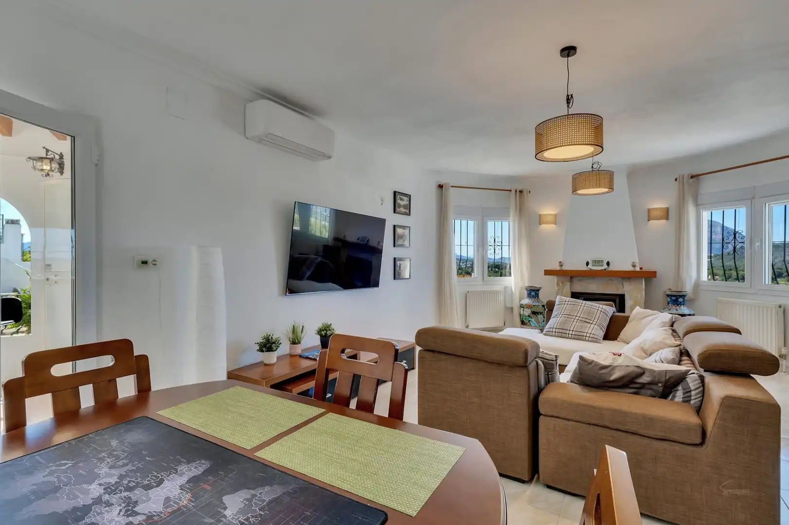 Living room of Houses for sale in Jávea / Xàbia  with Air Conditioner, Heating and Private garden