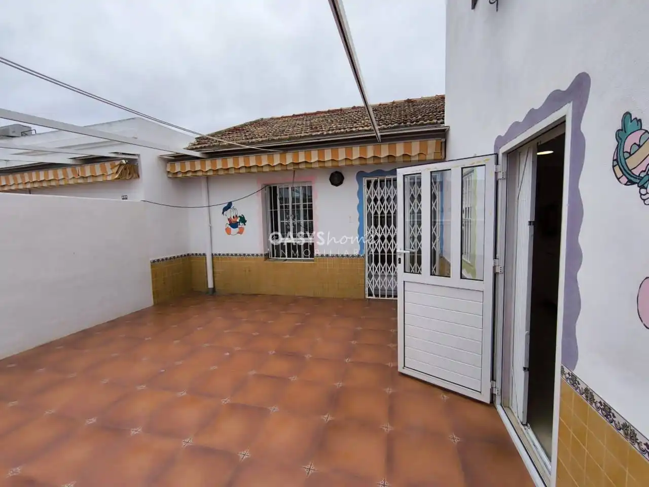 Terraza de Casa o chalet en venta en Cartagena con Jardín privado, Terraza y Alarma