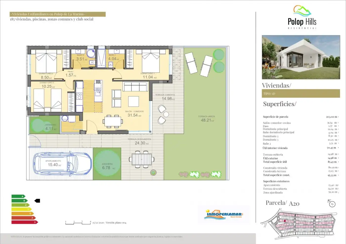 Chalet con jardín en venta en Balcón de Ponoig - Polop Paradis - Polop Hills, imagen 56