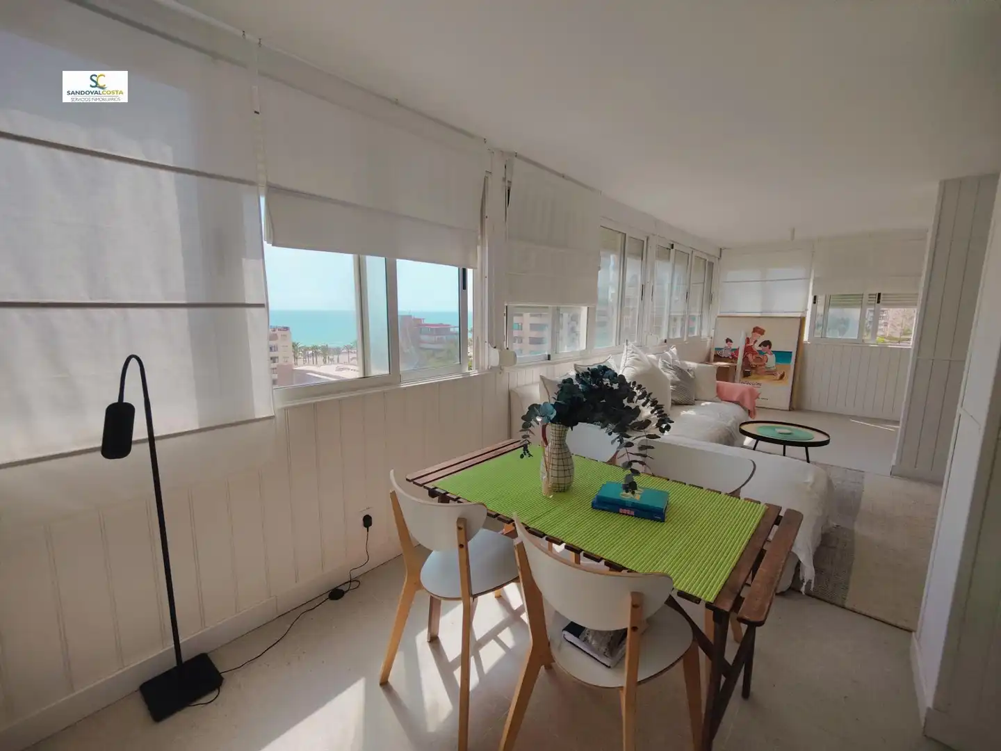 Esszimmer von Wohnung zur Miete in Alicante / Alacant mit Klimaanlage und Möbliert