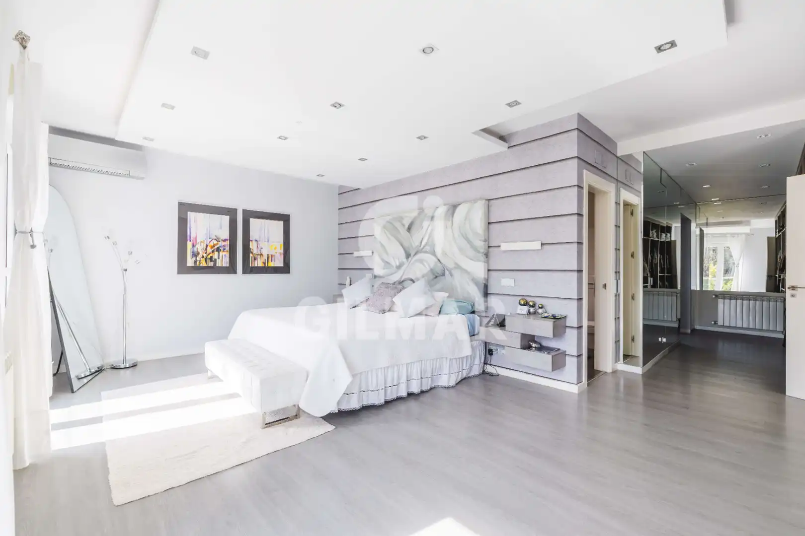 Bedroom of Houses for sale in Las Rozas de Madrid  with Air Conditioner, Heating and Private garden