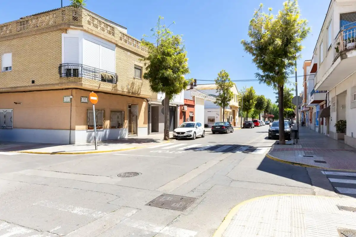 Vista exterior de Casa adosada en venda en Sollana amb Aire condicionat, Calefacció i Terrassa
