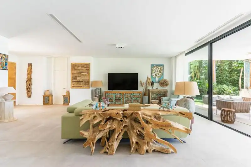Sala de estar de Casa o chalet de alquiler en Elviria - Cabopino
