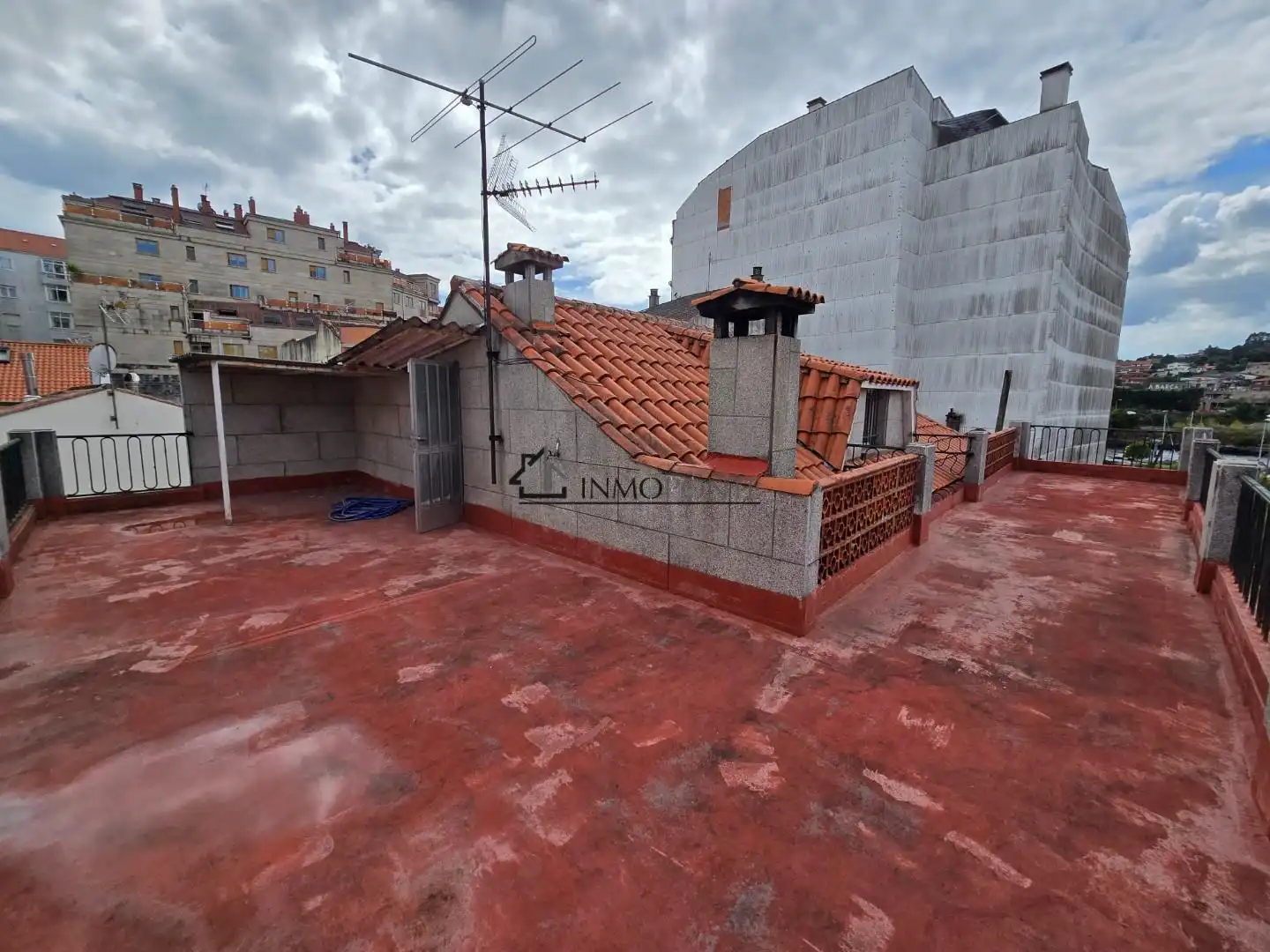 Terraza de Casa o chalet en venta en Pontevedra Capital  con Calefacción, Jardín privado y Terraza