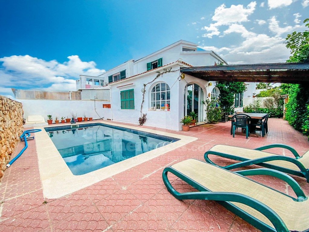 Piscina de Casa o xalet en venda en Ciutadella de Menorca amb Aire condicionat, Jardí privat i Piscina