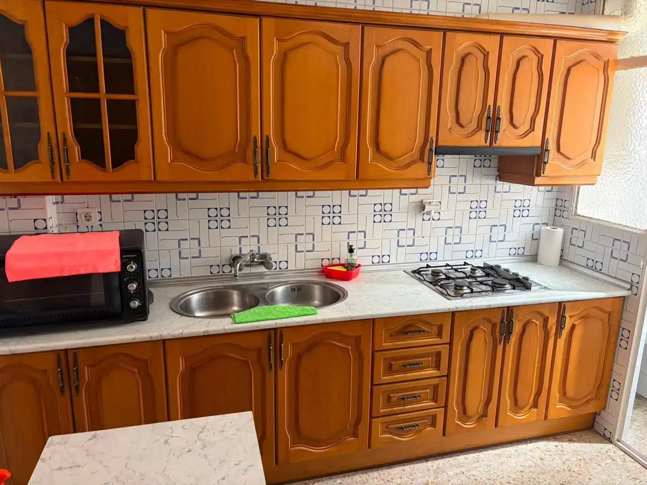 Küche von Wohnung zur Miete in Granada mit Möbliert