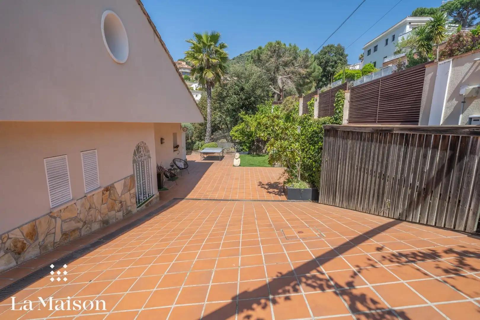 Jardín de Casa o chalet en venta en Alella con Aire acondicionado, Calefacción y Jardín privado