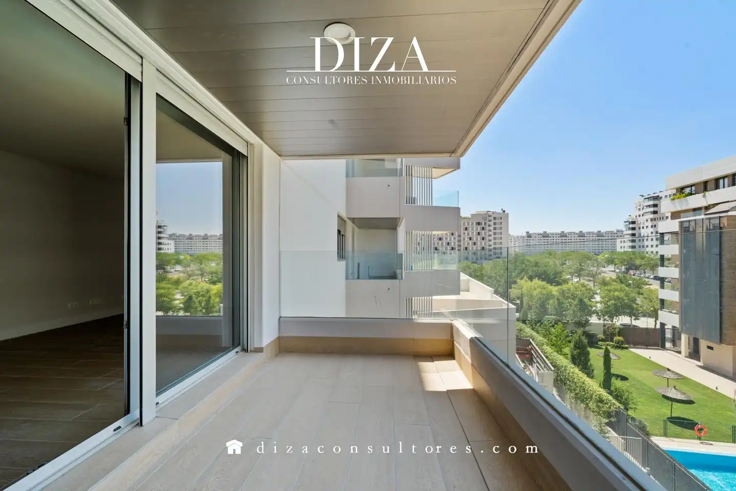 Terraza de Piso de alquiler en Madrid con Aire acondicionado, Calefacción y Terraza