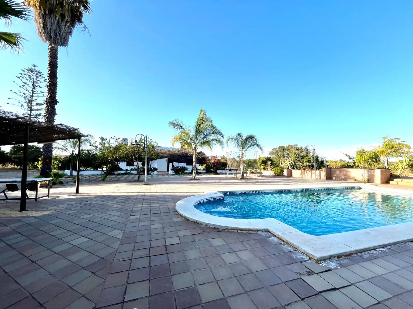 Piscina de Finca rústica en venta en Ayamonte con Jardín privado, Trastero y Piscina