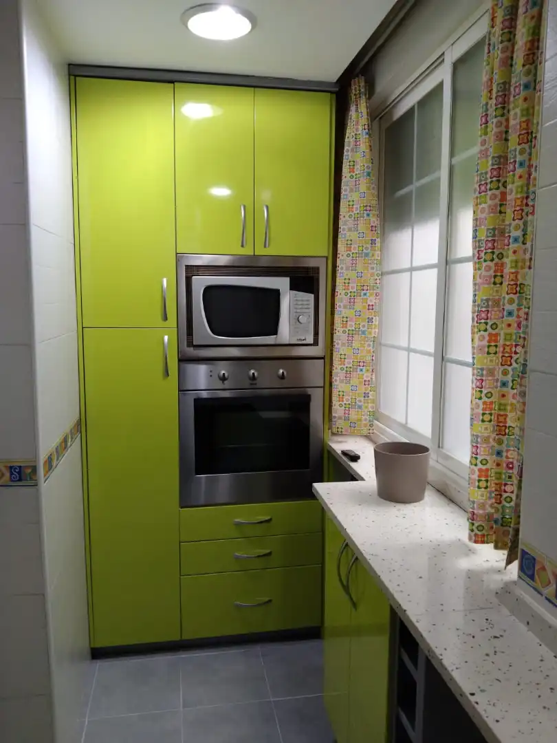 Küche von Wohnung zur Miete in Alcorcón mit Klimaanlage, Heizung und Parkett