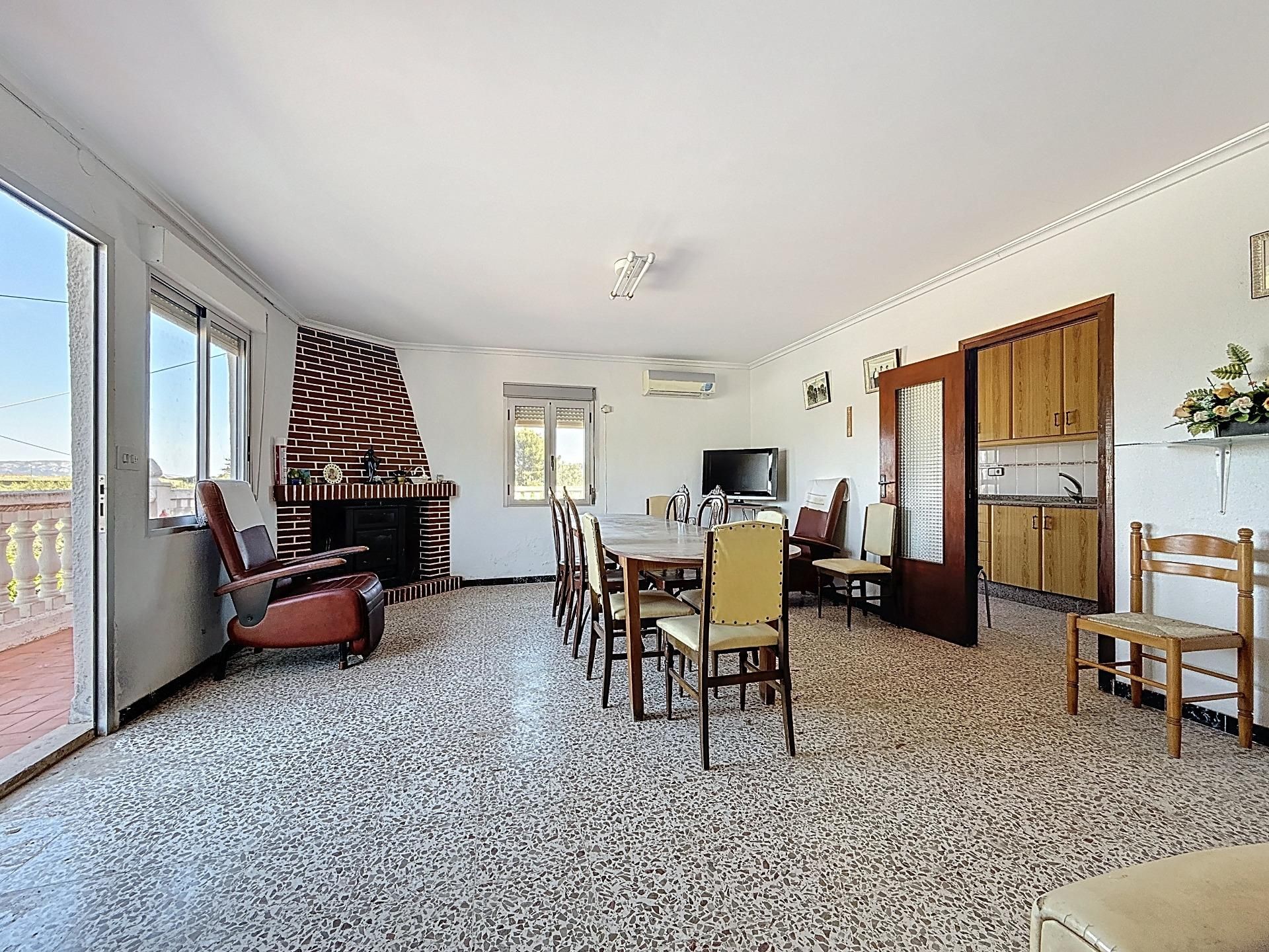 Dining room of House or chalet for sale in Onil  with Heating, Private garden and Storage room