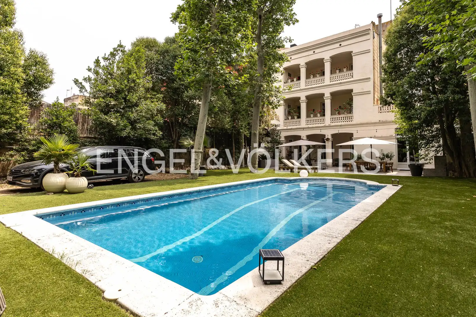 Piscina de Casa o xalet en venda en Cardedeu amb Calefacció, Jardí privat i Terrassa