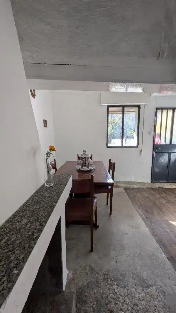 Menjador de Casa adosada en venda en Calvos de Randín amb Moblat i Balcó