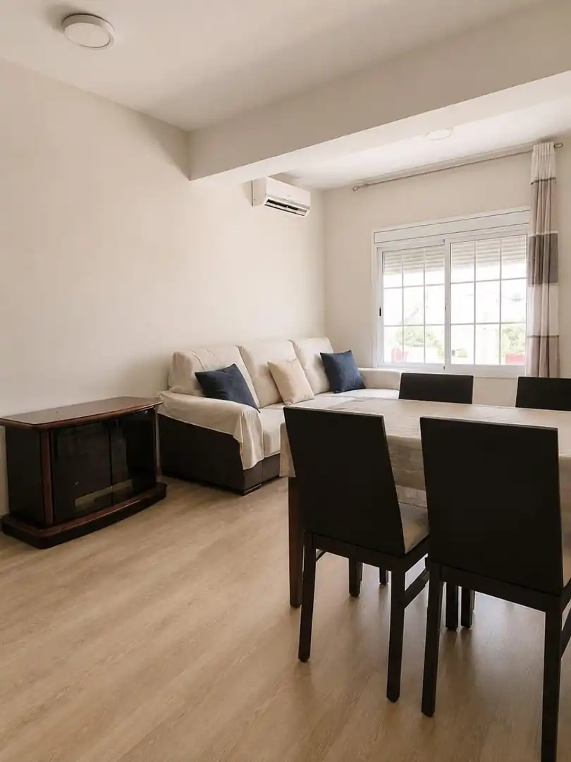 Sala d'estar de Apartament en venda en Barcelona amb Aire condicionat i Parquet
