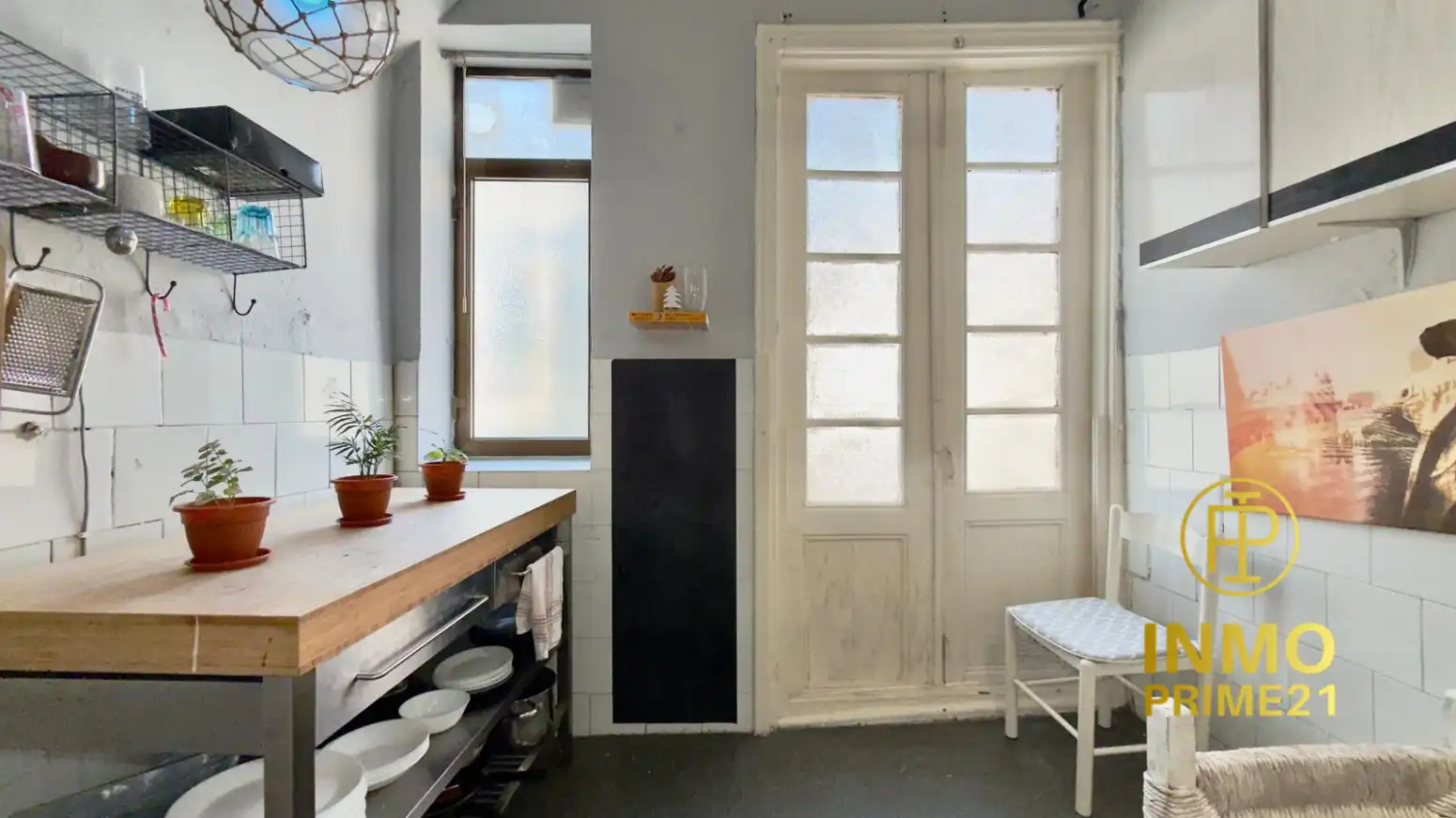 Cocina de Piso en venta en Santander con Calefacción, Parquet y Amueblado