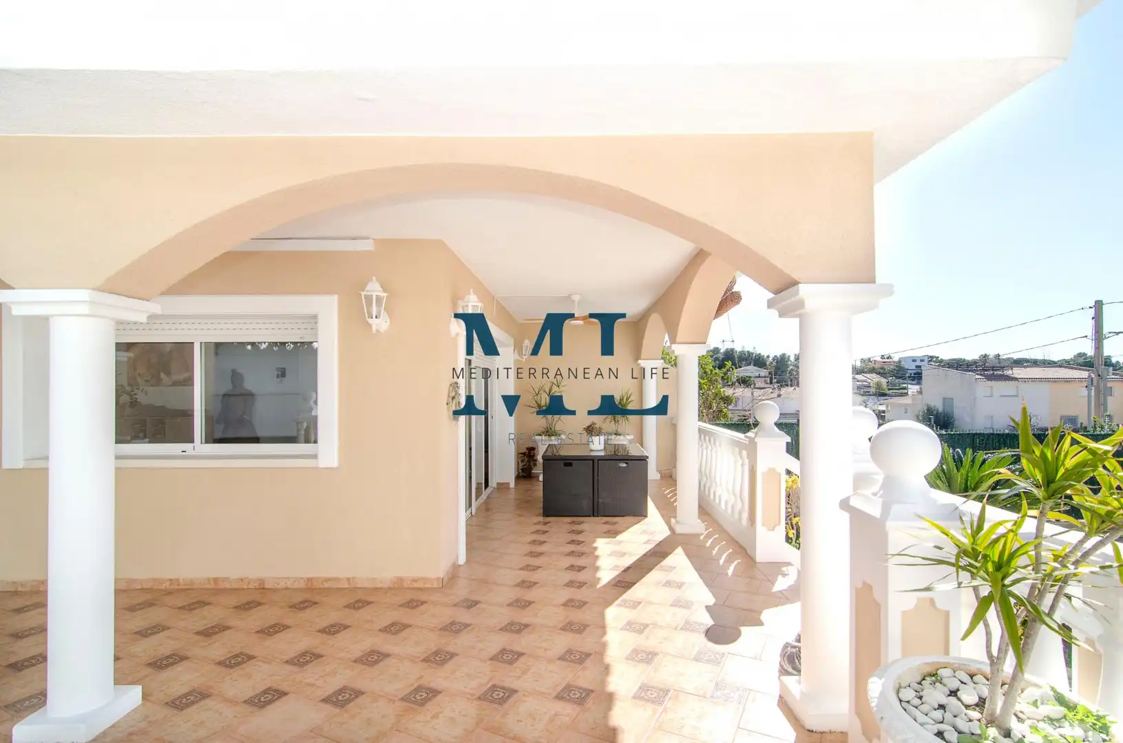 Terrace of Detached homes for sale in Sant Pere de Ribes  with Heating and Swimming Pool