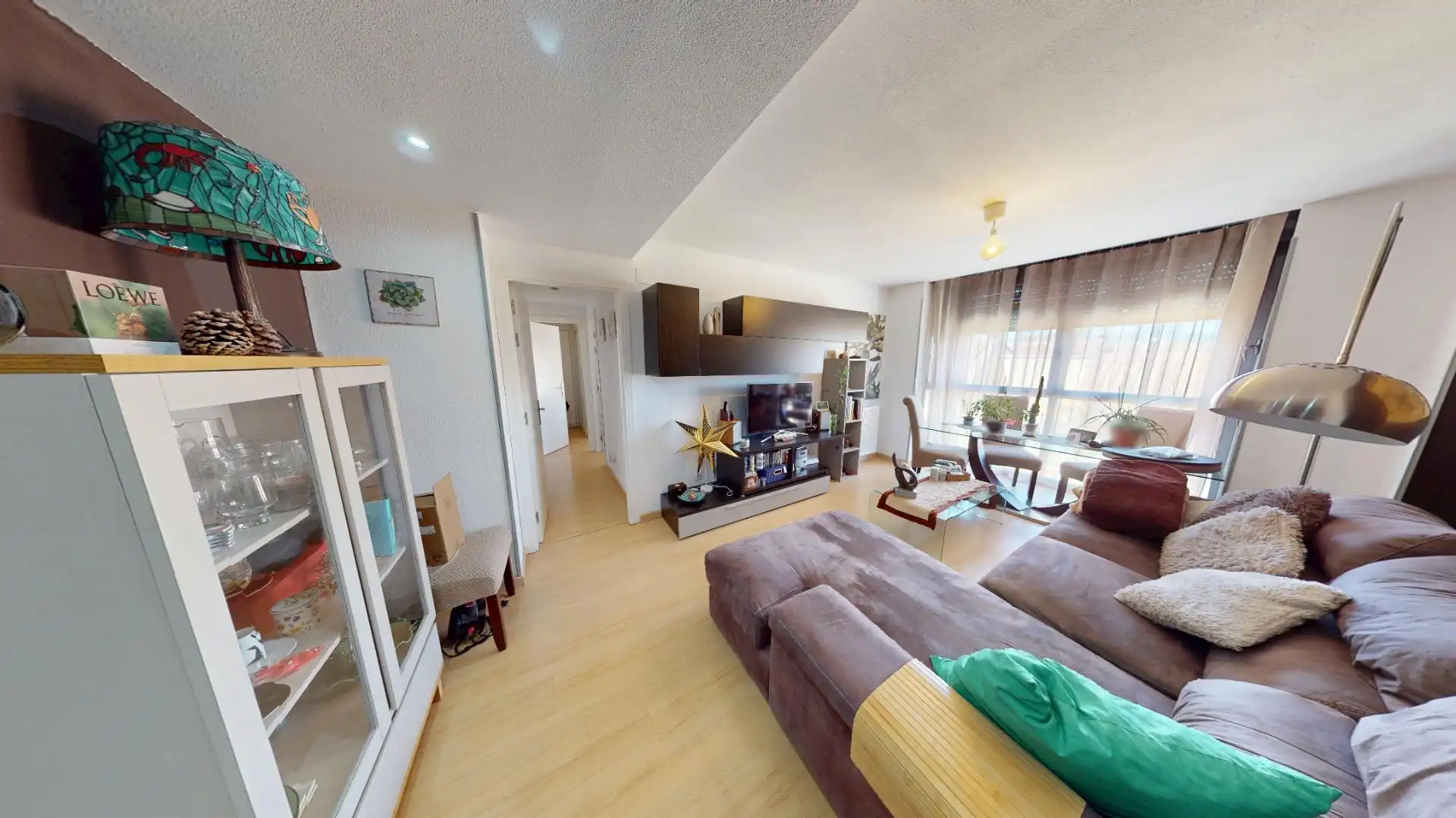 Living room of Flat for sale in El Molar (Madrid)  with Heating, Private garden and Storage room