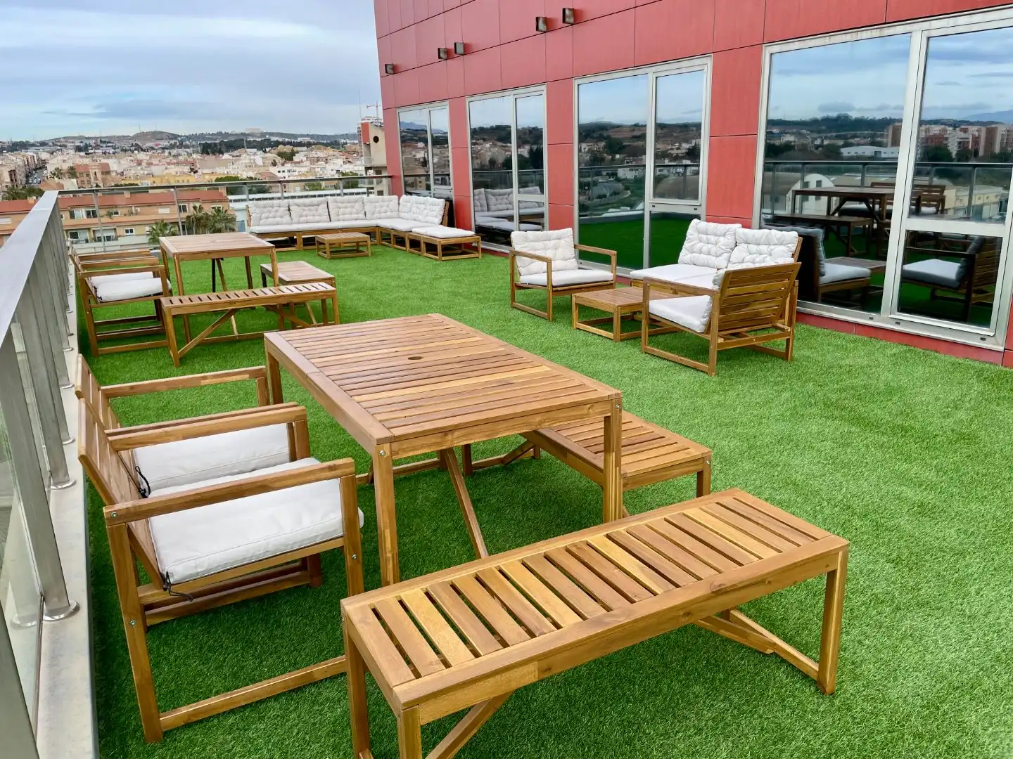 Terraza de Oficina de alquiler en Pedanías Norte