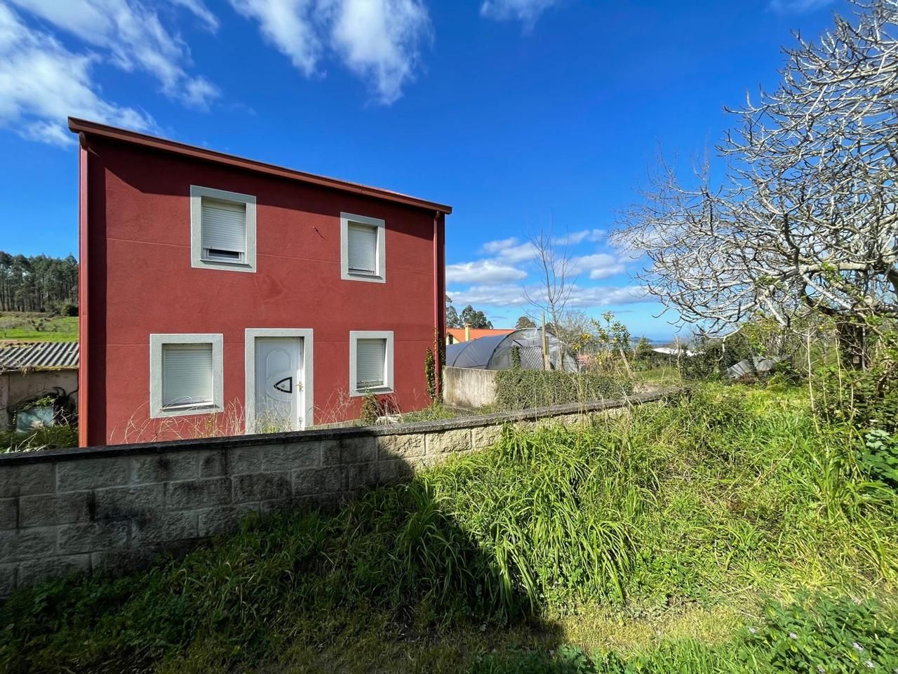 Vista exterior de Casa o chalet en venta en Paderne con Jardín privado