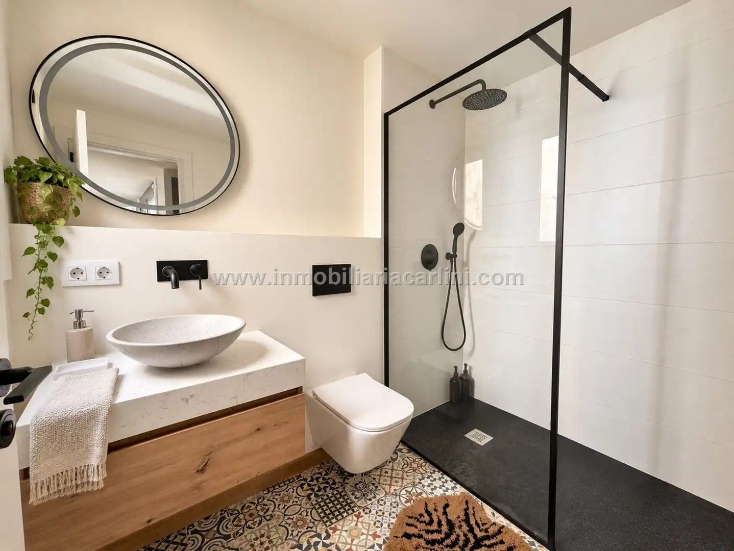 Badezimmer von Wohnung zur Miete in  Palma de Mallorca
