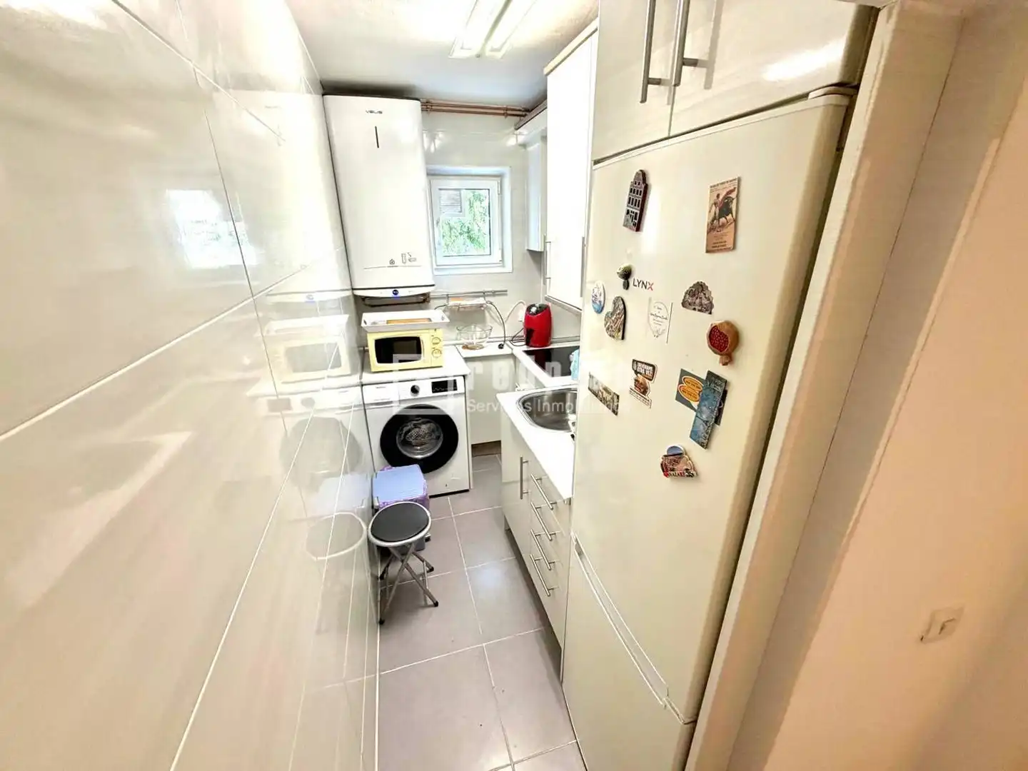 Cocina de Piso de alquiler en Madrid con Calefacción, Parquet y Terraza