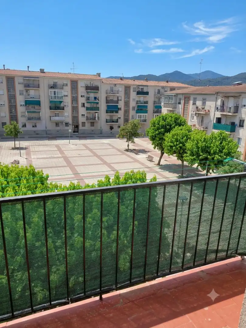 Balcony of Flat for sale in Sant Celoni  with Heating, Parquet flooring and Balcony