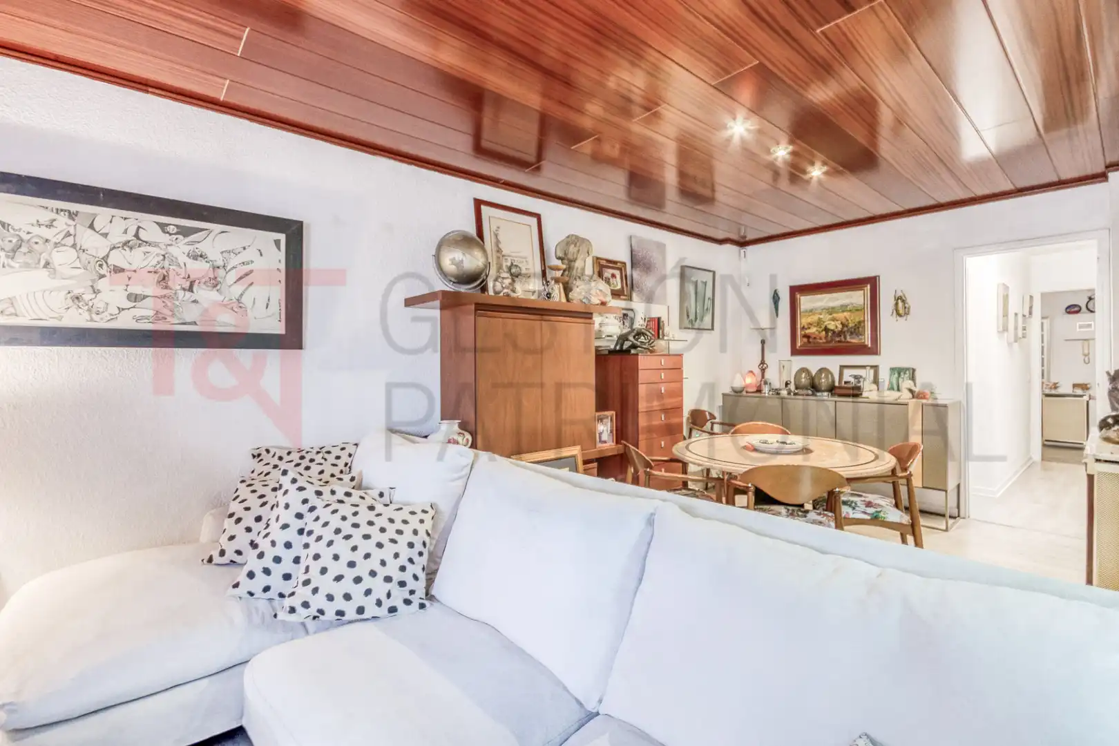 Wohnzimmer von Wohnung zum Verkauf in Manresa mit Heizung, Abstellraum und Balkon