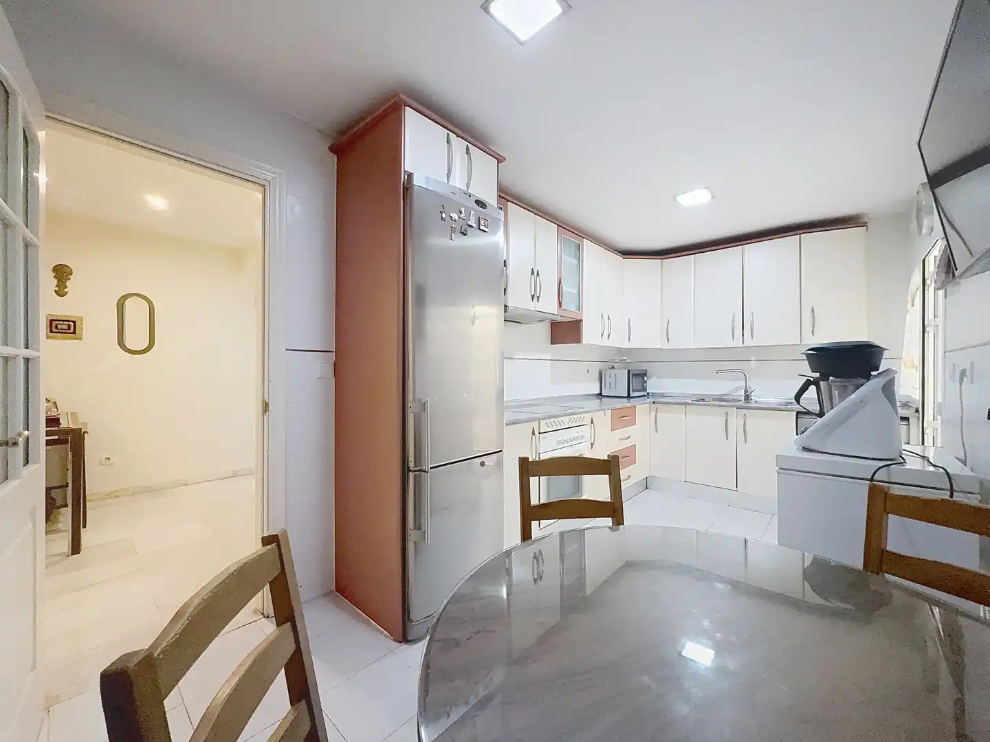 Kitchen of Flat for sale in Málaga  with Air Conditioner, Terrace and Community pool