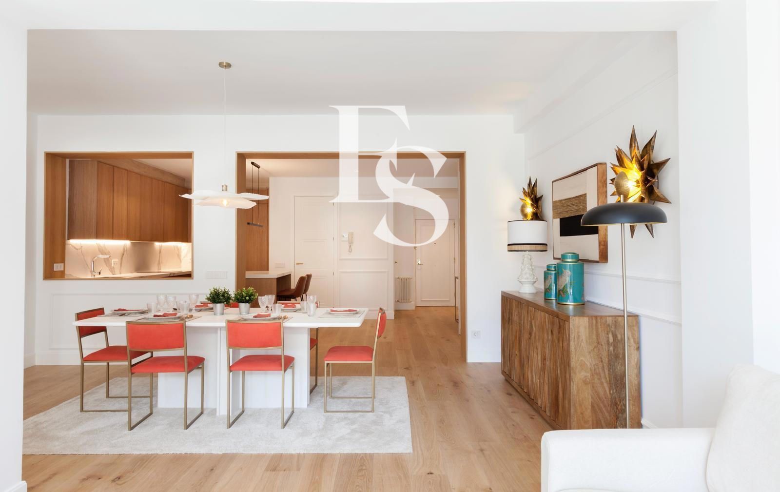 Dining room of House or chalet for sale in  Madrid Capital  with Air Conditioner, Storage room and Swimming Pool