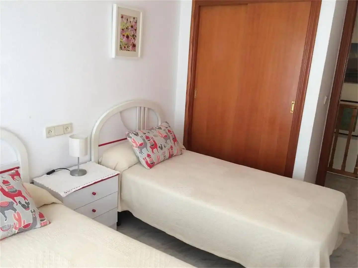Bedroom of Flat for rent in La Manga del Mar Menor  with Private garden, Storage room and Swimming Pool