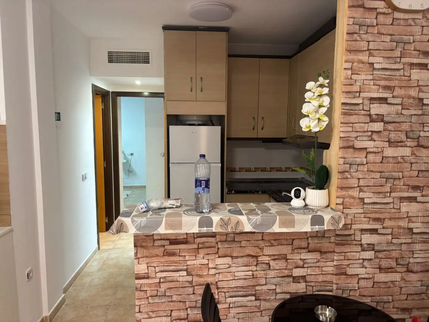 Kitchen of Flat for rent in Águilas  with Air Conditioner, Terrace and Furnished