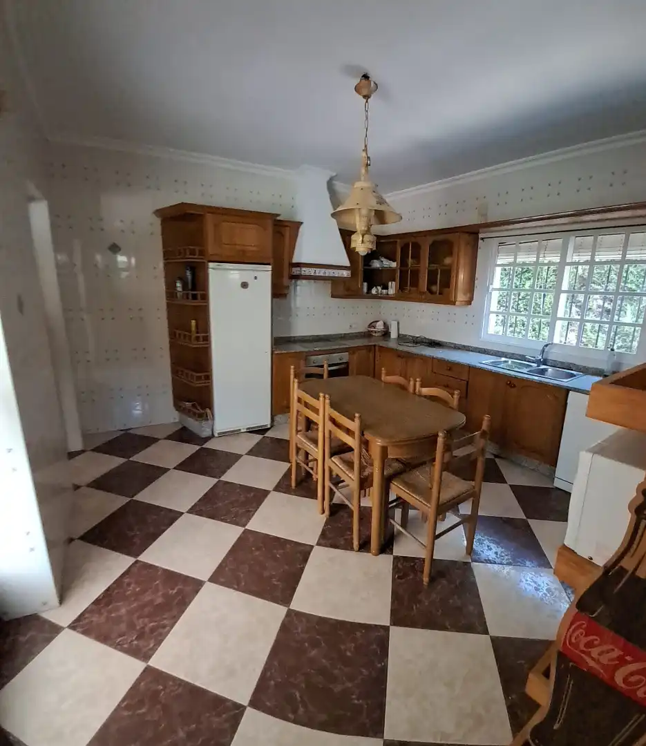 Cocina de Casa o chalet en venta en Palomares del Río con Aire acondicionado, Jardín privado y Terraza